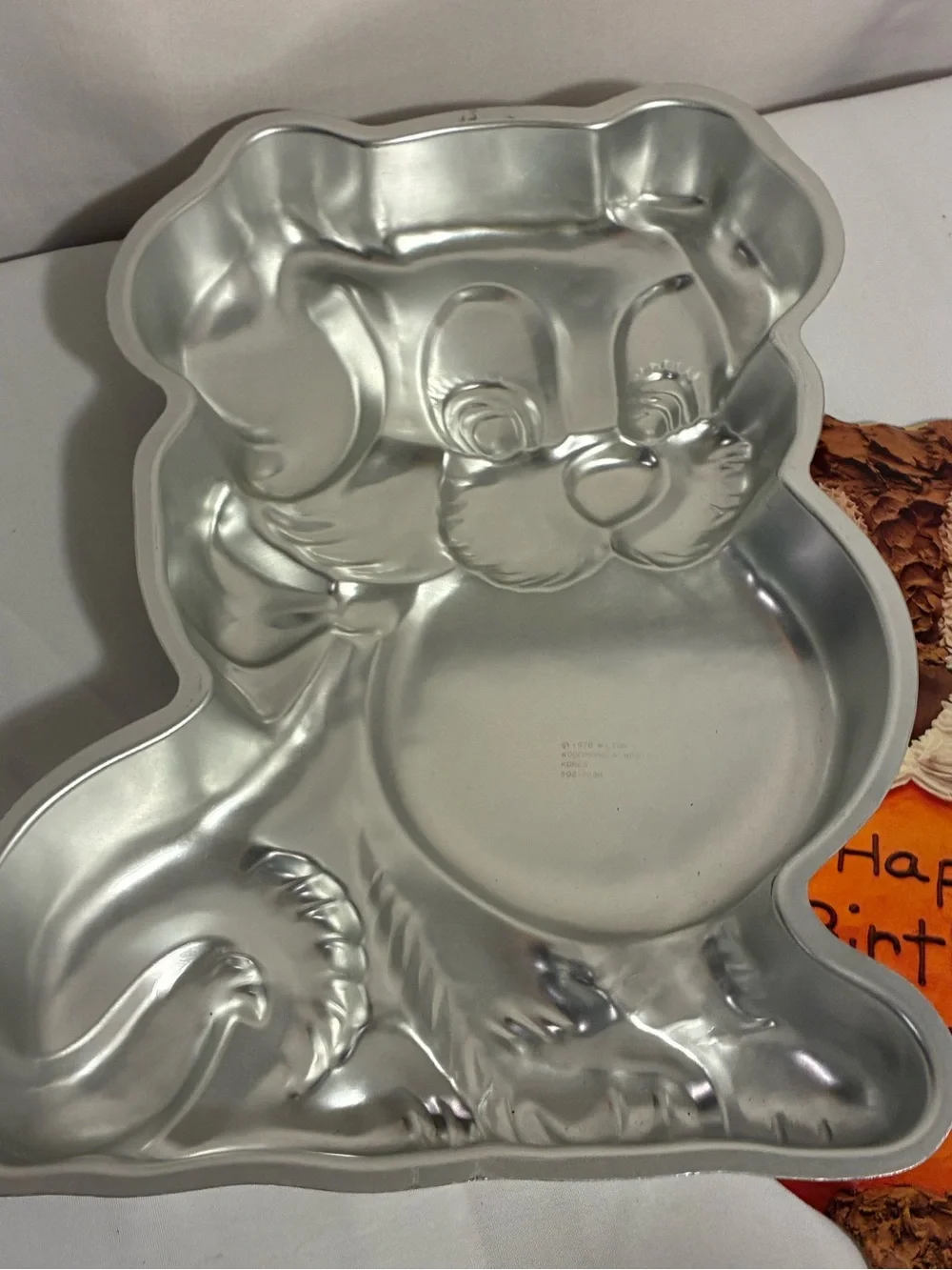 Wilton Playful Puppy Party Pan Cake Mold vintage